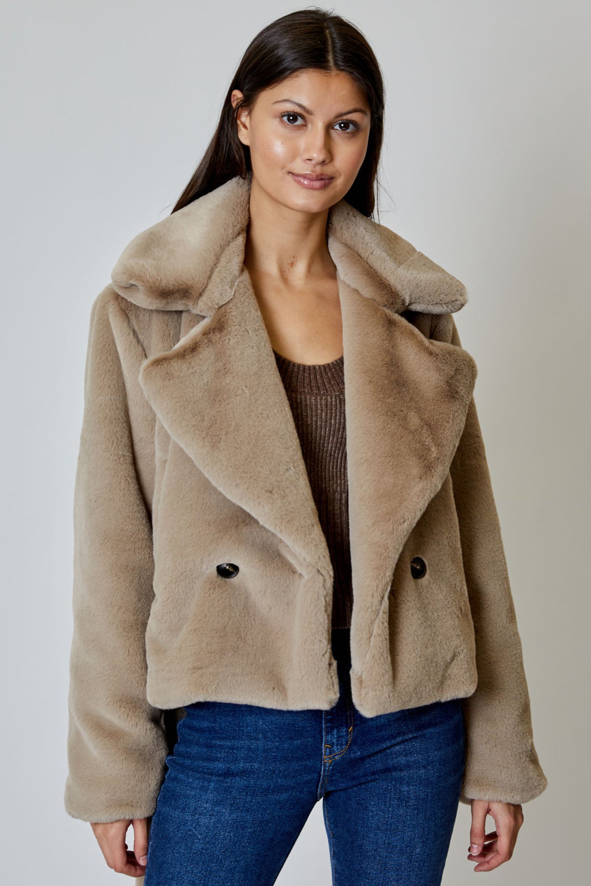 Ophelia Faux Fur Jacket Design History Outlet, Sale Explore our